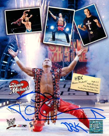 Shawn Michaels signed 8x10 Photo