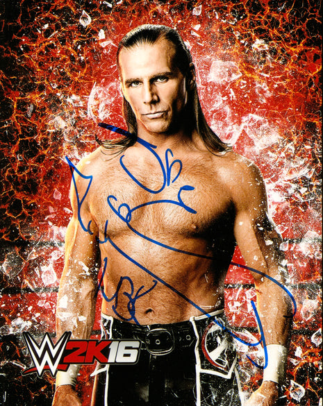 Shawn Michaels signed 8x10 Photo