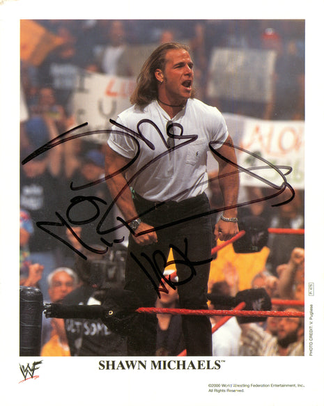Shawn Michaels signed 8x10 Photo