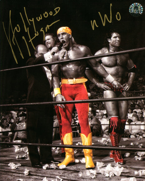Hulk Hogan signed 8x10 Photo (w/ Beach Shop COA)
