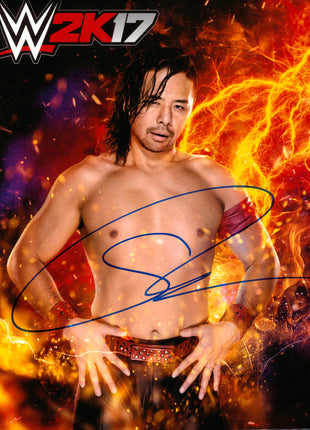 Shinsuke Nakamura signed 8x10 Photo
