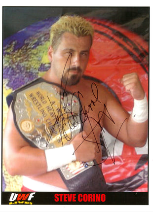 Steve Corino signed 8x10 Photo