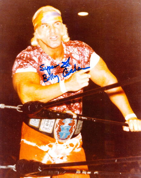 Superstar Billy Graham signed 8x10 Photo