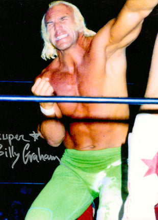 Superstar Billy Graham signed 8x10 Photo
