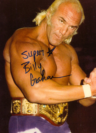 Superstar Billy Graham signed 8x10 Photo
