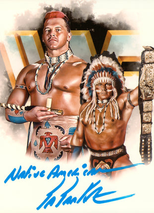Photo 8x10 signée Tatanka