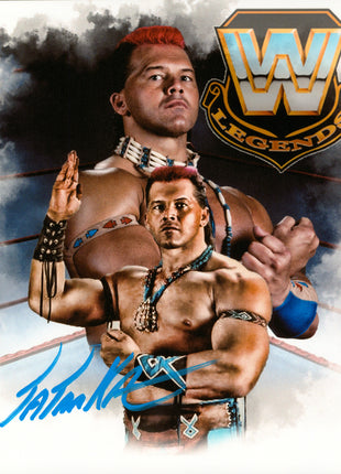 Photo 8x10 signée Tatanka