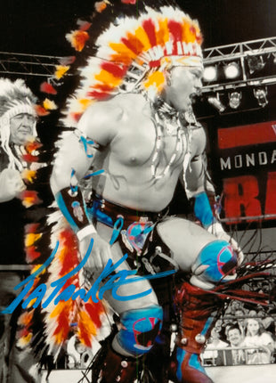 Photo 8x10 signée Tatanka