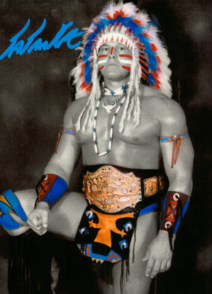 Photo 8x10 signée Tatanka