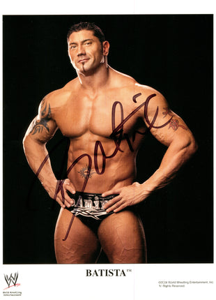 Batista signed 8x10 Photo