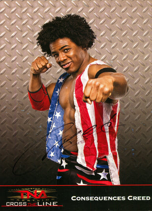 Consequences Creed signed 8x10 Photo