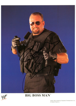 Big Boss Man signed 8x10 Photo
