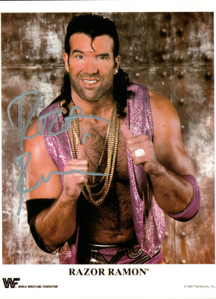 Razor Ramon signed 8x10 Photo