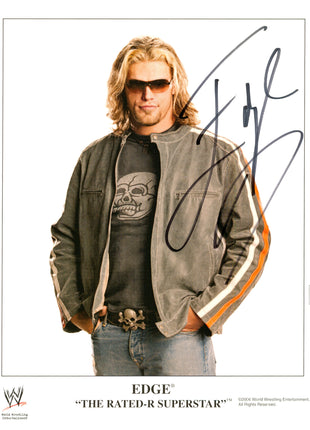 Edge signed 8x10 Photo