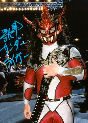 Jushin Liger signed 8x10 Photo