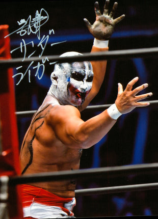 Jushin Liger signed 8x10 Photo
