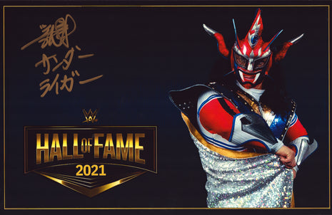 Jushin Liger signed 11x17 Photo