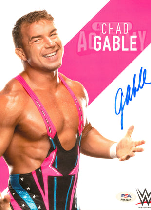 Chad Gable signed 8x10 Photo (w/ PSA)