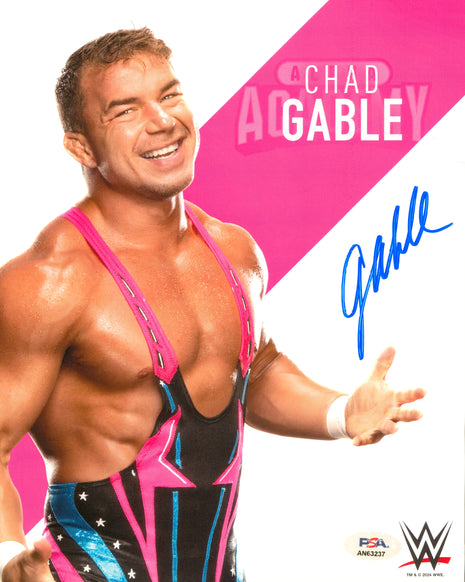 Chad Gable signed 8x10 Photo (w/ PSA)