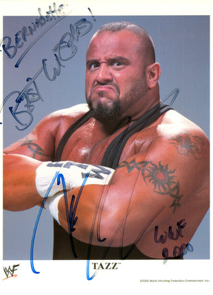 Taz signed 8x10 Photo