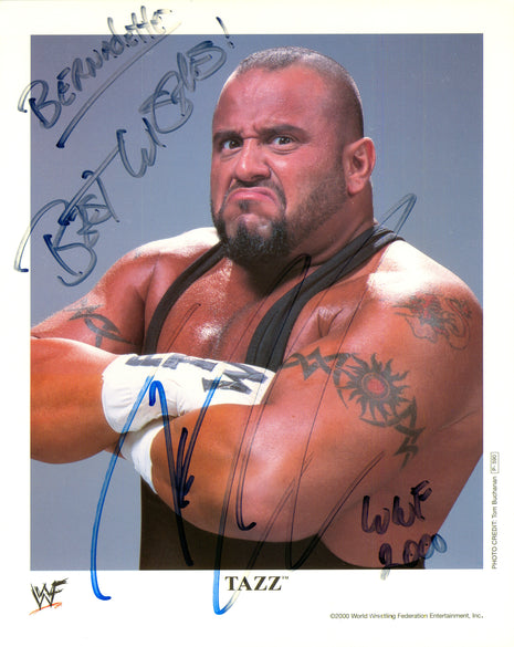 Taz signed 8x10 Photo