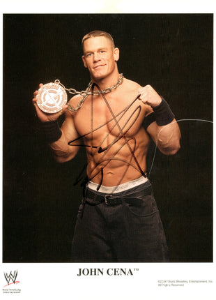 John Cena signed 8x10 Photo