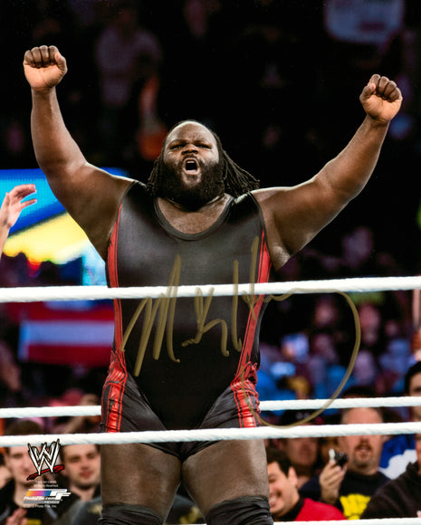 Mark Henry signed 8x10 Photo