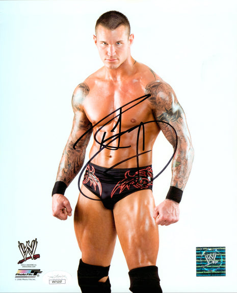 Randy Orton signed 8x10 Photo (w/ JSA)