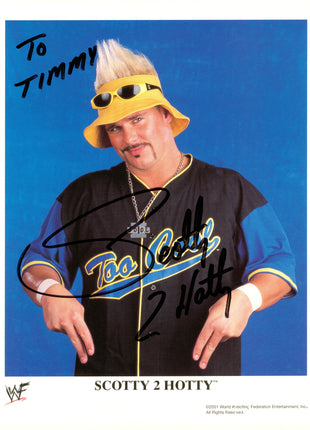 Scotty 2 Hotty signed 8x10 Photo