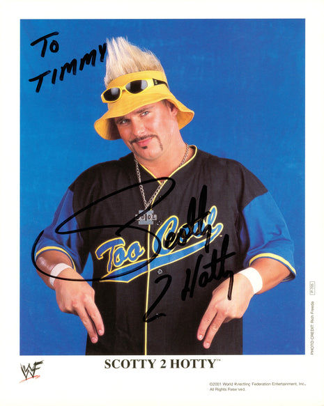 Scotty 2 Hotty signed 8x10 Photo