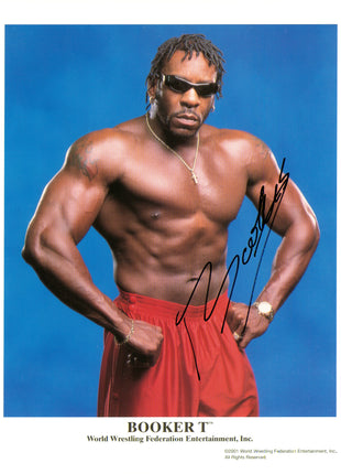 Booker T signed 8x10 Photo