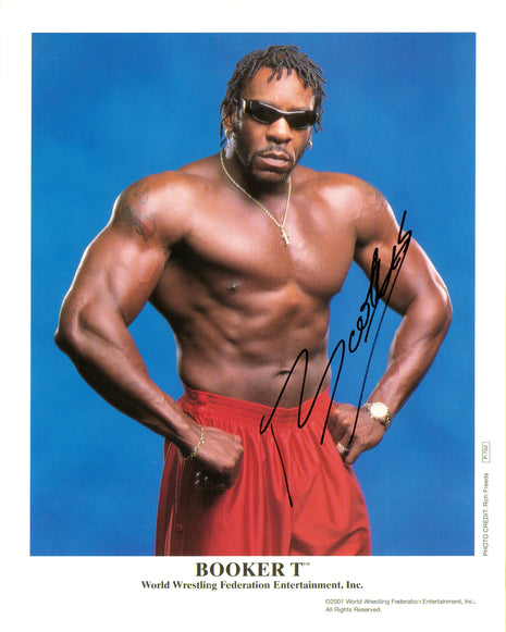 Booker T signed 8x10 Photo
