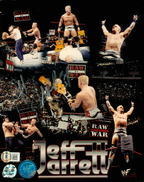 Jeff Jarrett signed 8x10 Photo (w/ Beckett)