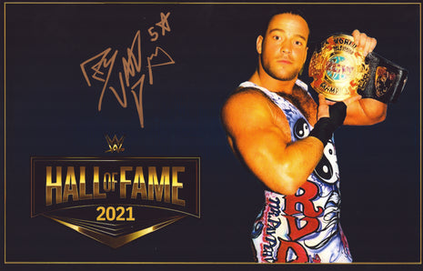 Rob Van Dam signed 11x17 Photo