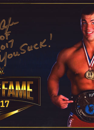 Kurt Angle signed 11x17 Photo