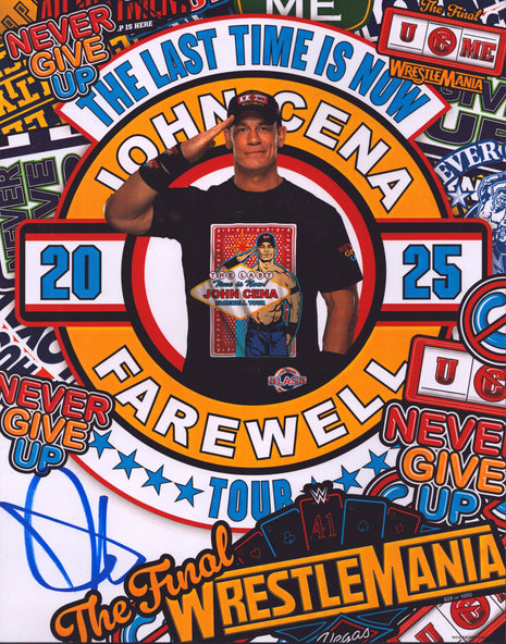John Cena signed 11x14 Photo