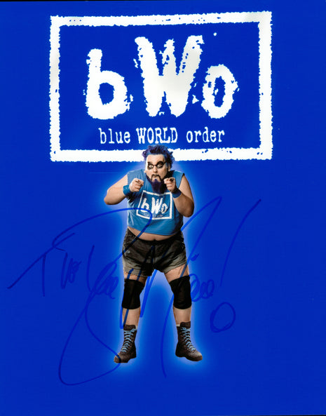 Blue Meanie signed 8x10 Photo