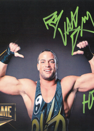 Rob Van Dam signed 8x10 Photo (w/ JSA)