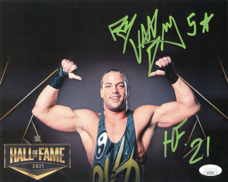 Rob Van Dam signed 8x10 Photo (w/ JSA)
