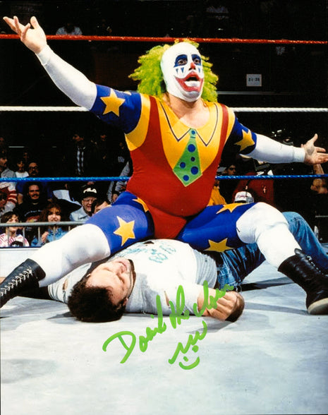 Doink the Clown signed 8x10 Photo