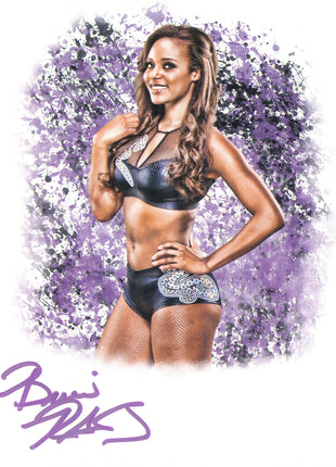 Brandi Rhodes signed 8x10 Photo