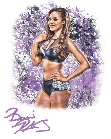 Brandi Rhodes signed 8x10 Photo