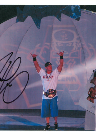 John Cena signed 8x10 Photo