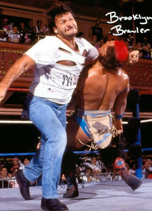 Brooklyn Brawler signed 8x10 Photo