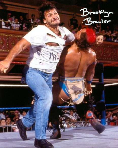 Brooklyn Brawler signed 8x10 Photo