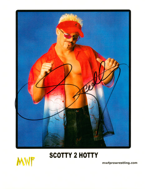 Scotty 2 Hotty signed 8x10 Photo