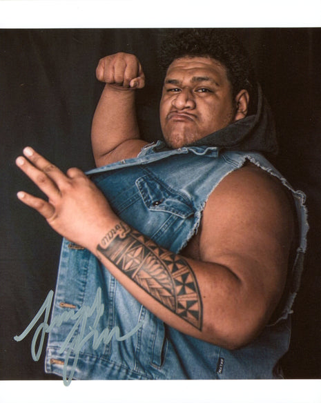 Juicy Fatu signed 8x10 Photo