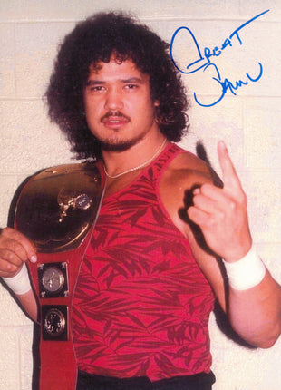 Great Samu signed 8x10 Photo