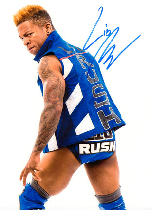 Lio Rush signed 8x10 Photo