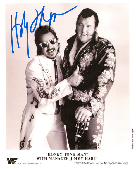 Honky Tonk Man signed 8x10 Photo